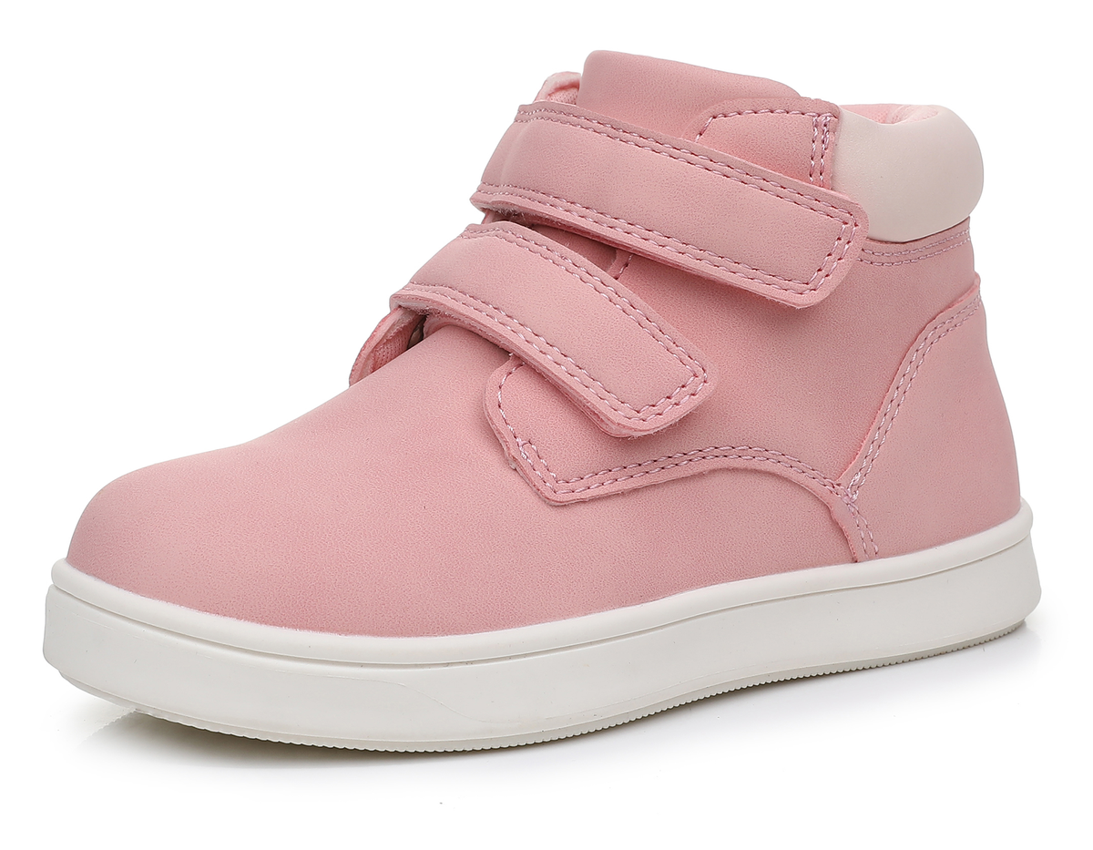 Apakowa Toddler Kids Boys Autumn Boots-DY360-Pink