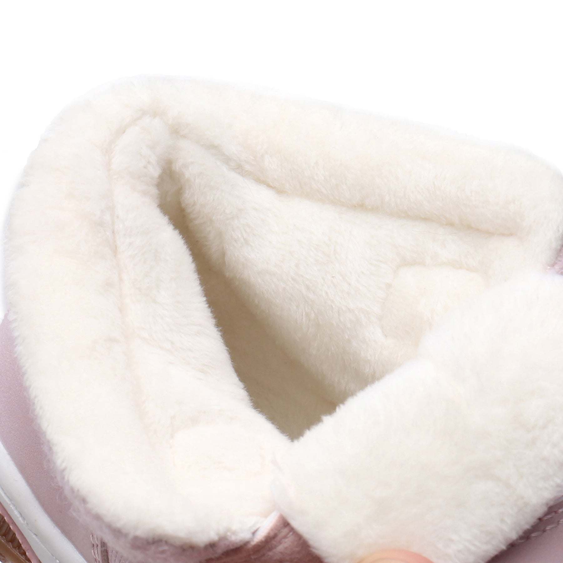 Apakowa Boys Boots Toddler Boys Girls Fall/Winter Boots Outdoor with Hook and Loop (Toddler/Little Kid)-35217-Pink