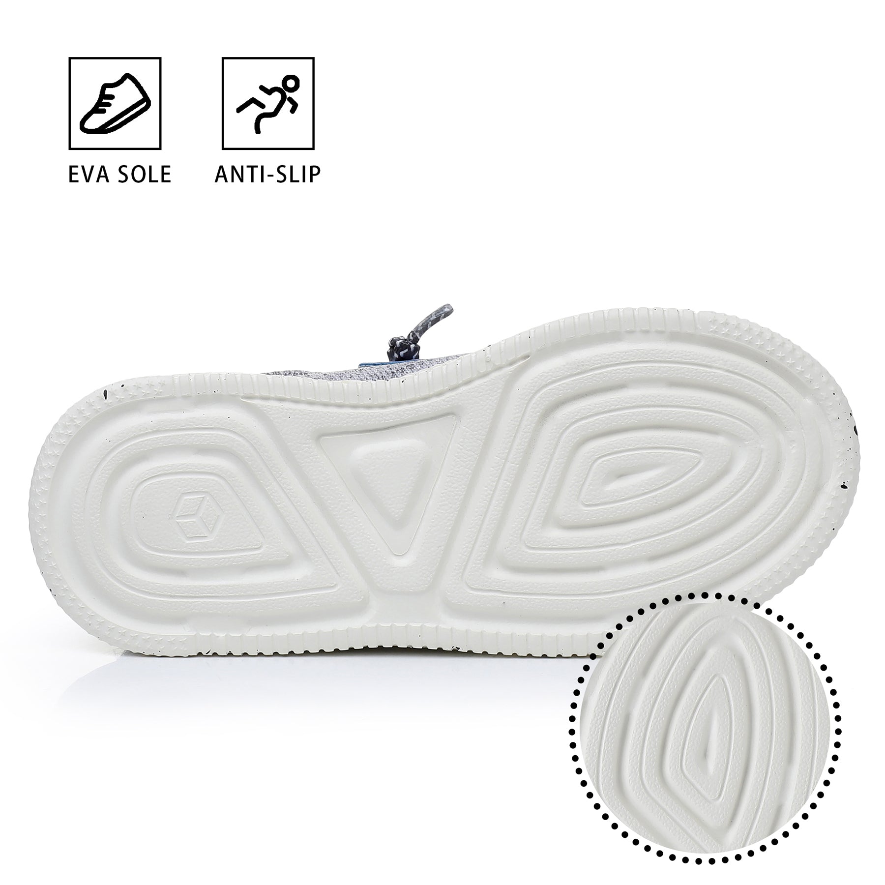 Apakowa Kids Boys Girls Loafers Slip On Boat Shoes for Toddler Little/Big Kid-XFQ520-Grey