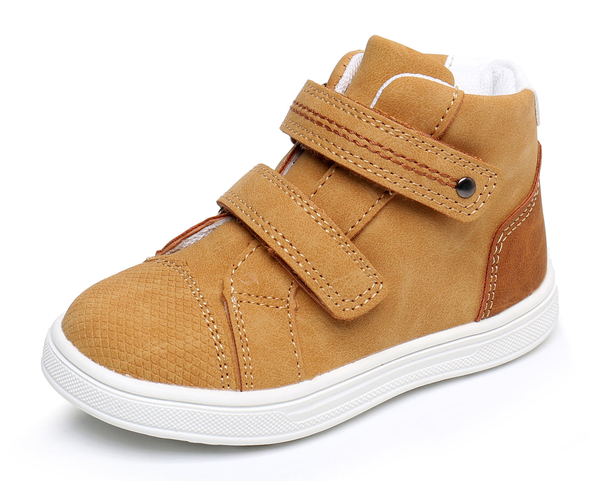 Apakowa Toddler Kids Boys Autumn Boots-DY1102-Camel