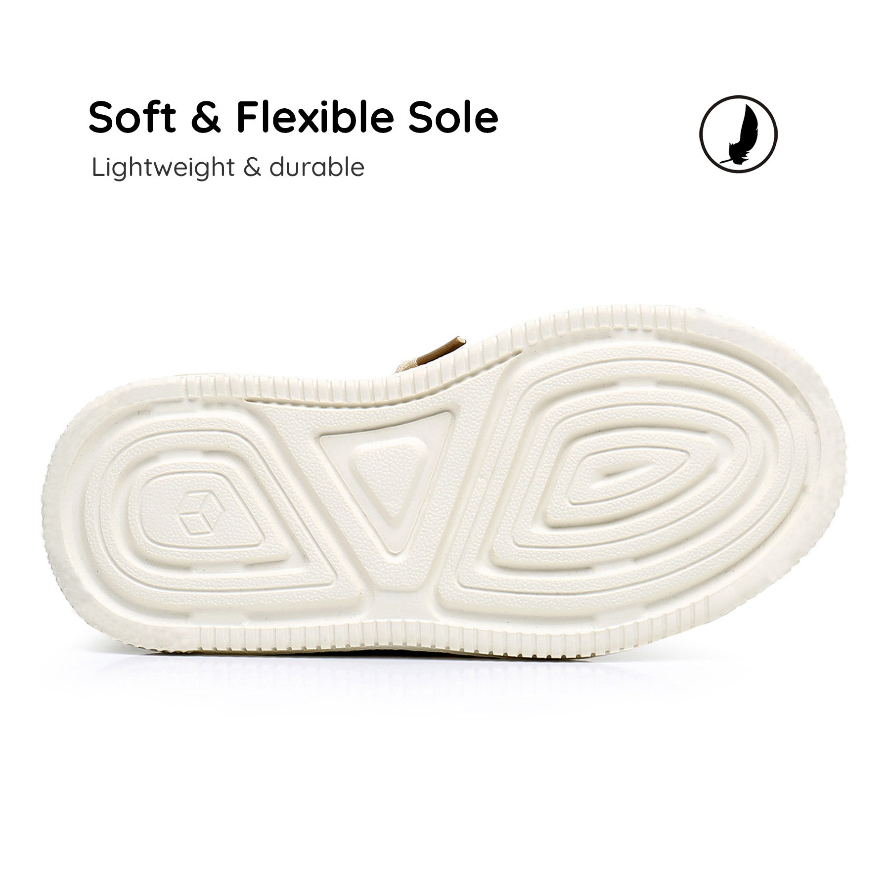 Apakowa Kids Boys Girls Loafers Slip-On Casual Walking Shoes-APA-XFQ325-Brown