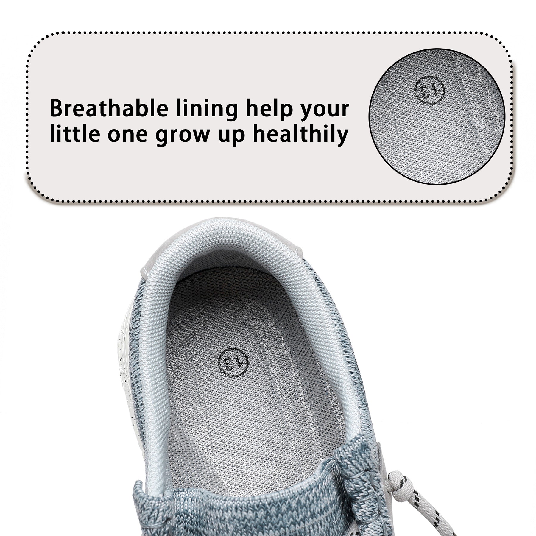 Apakowa Kids Boys Girls Slip On Loafers Boat Shoes for Toddler Little/Big Kid-XFQ127-Grey