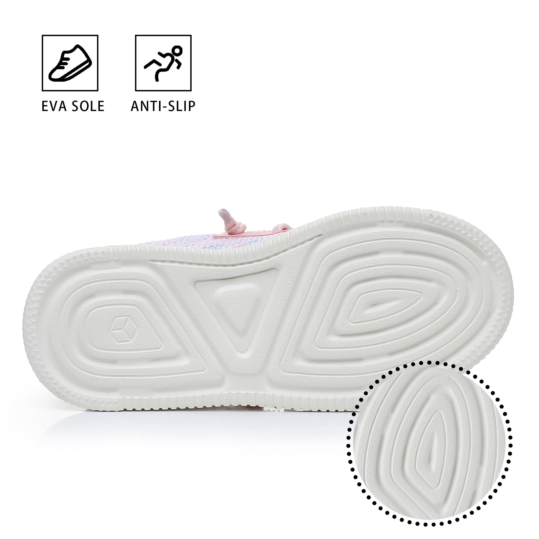 Apakowa Kids Boys Girls Loafers Slip On Boat Shoes for Toddler Little/Big Kid-XFQ520-Rainbow