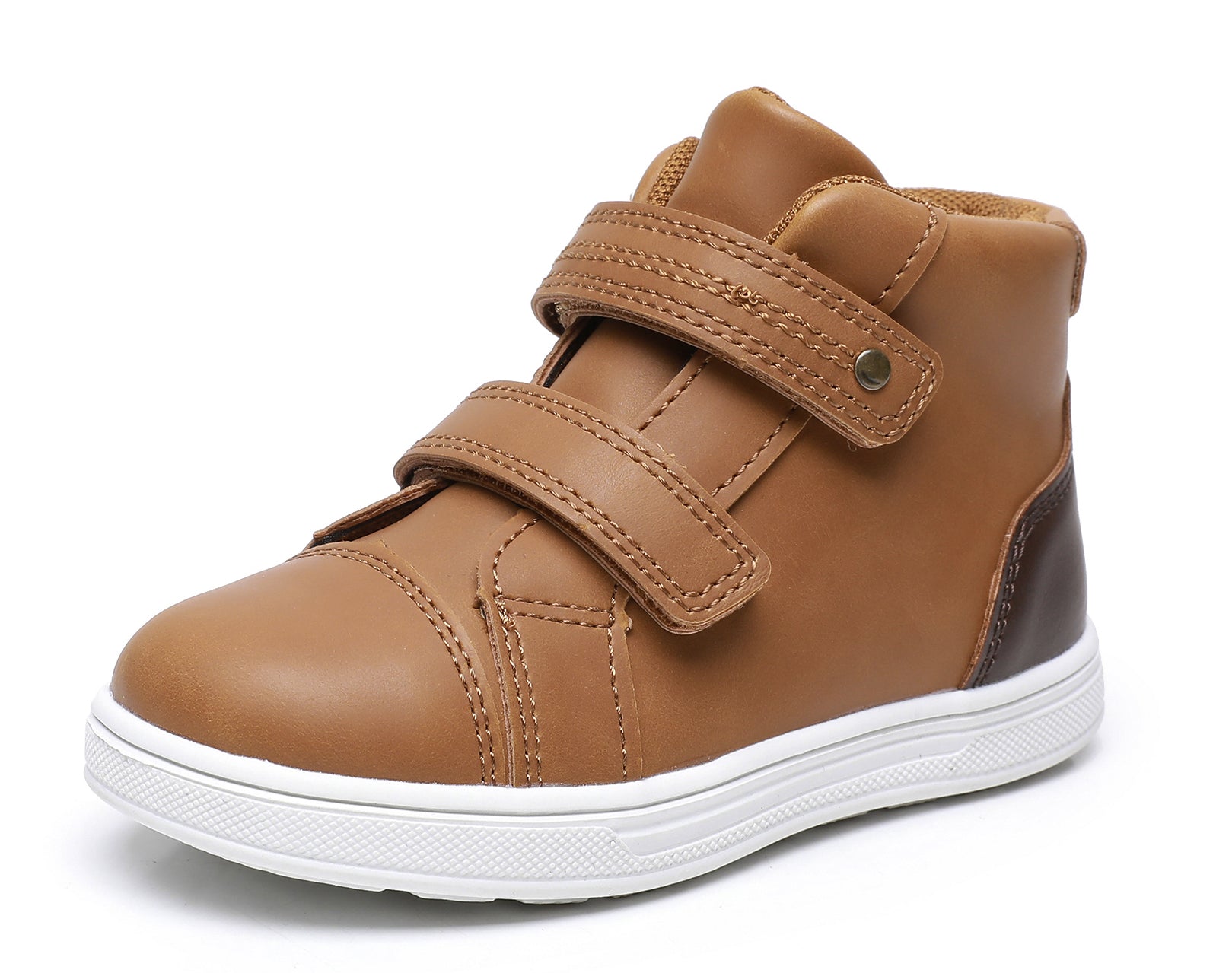 Apakowa Toddler Kids Boys Autumn Boots-DY1102-Brown