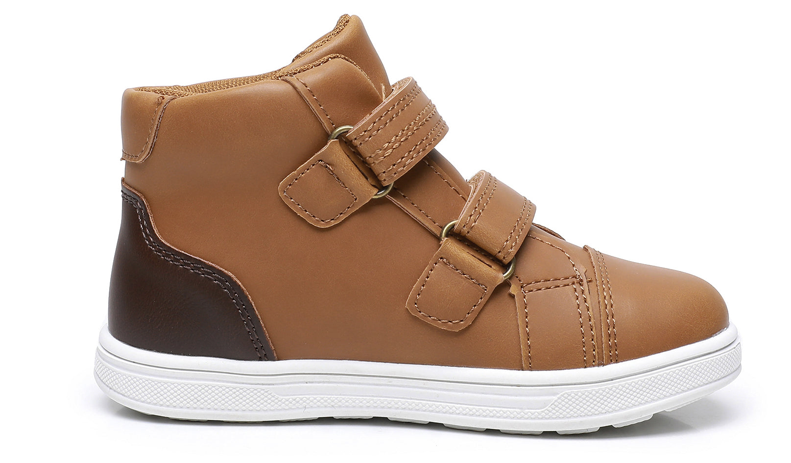 Apakowa Toddler Kids Boys Autumn Boots-DY1102-Brown