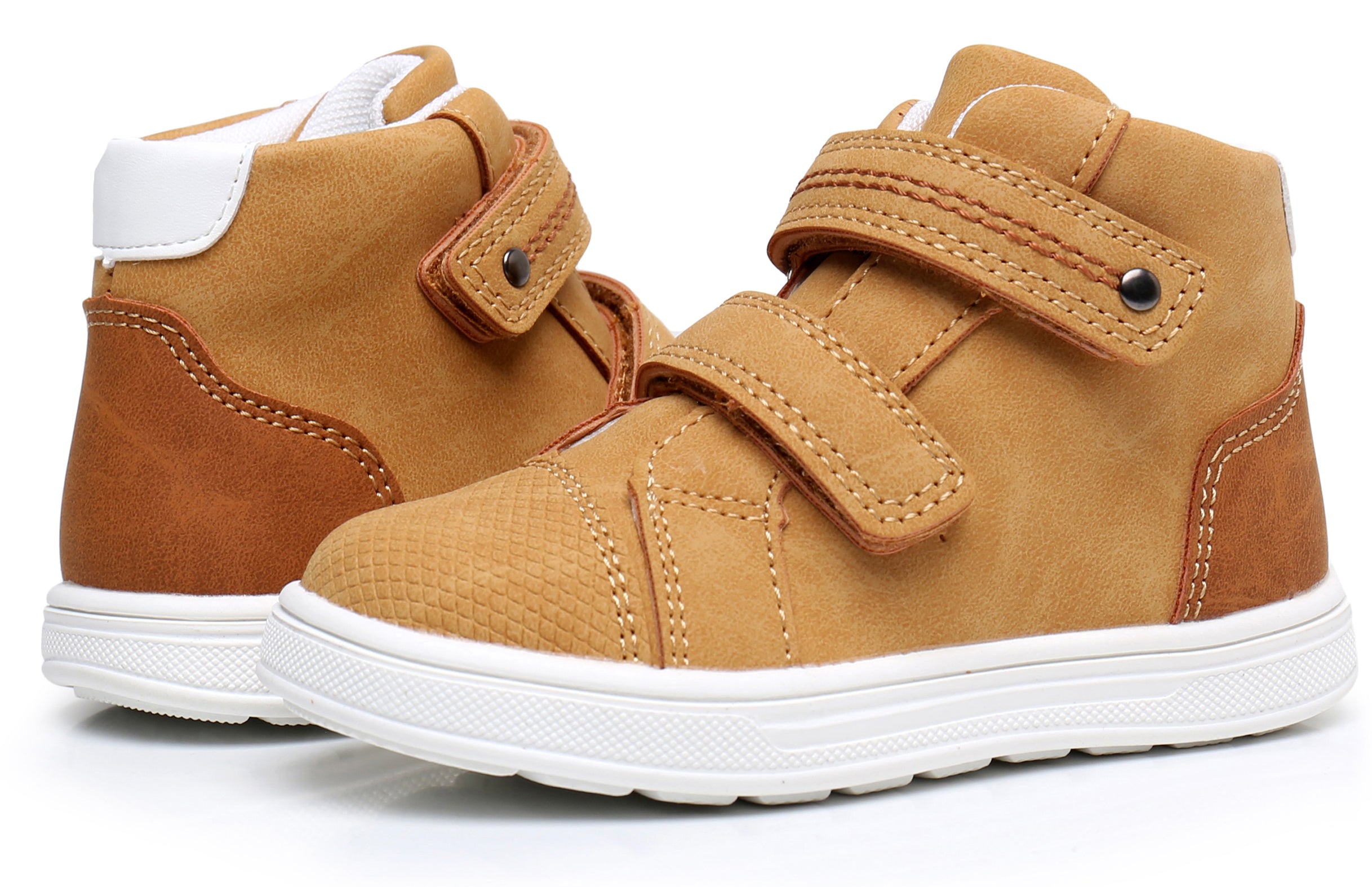 Apakowa Toddler Kids Boys Autumn Boots-DY1102-Camel