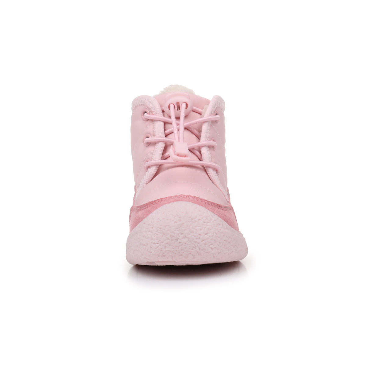 Apakowa Toddler Boys Girls Winter Snow Boots Warm Lining Water-Resistant-DY616-Pink