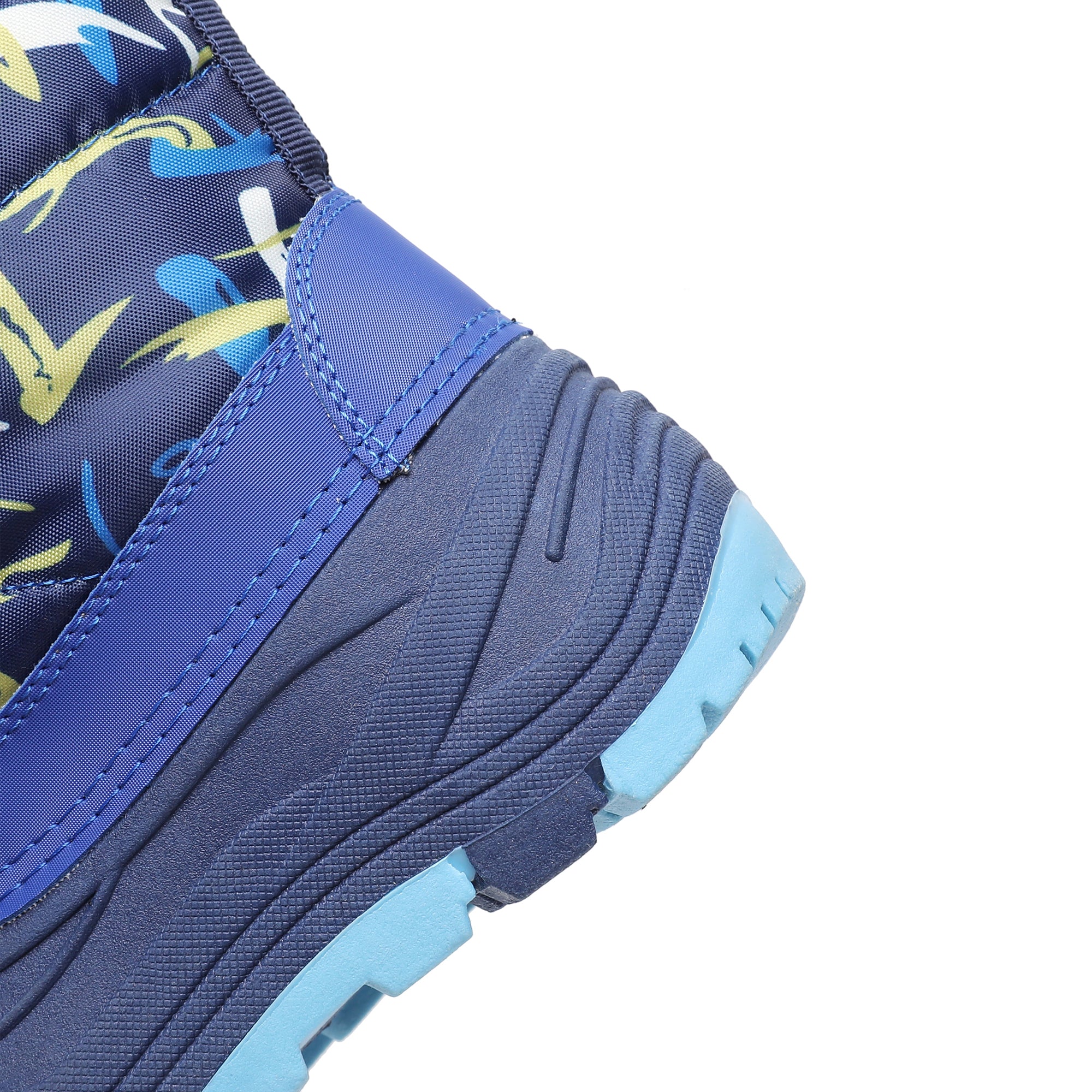 Blikcon Unisex-Child Outdoor Waterproof Winter Snow Boots (Toddler/Little Kid)-H0325-Blue