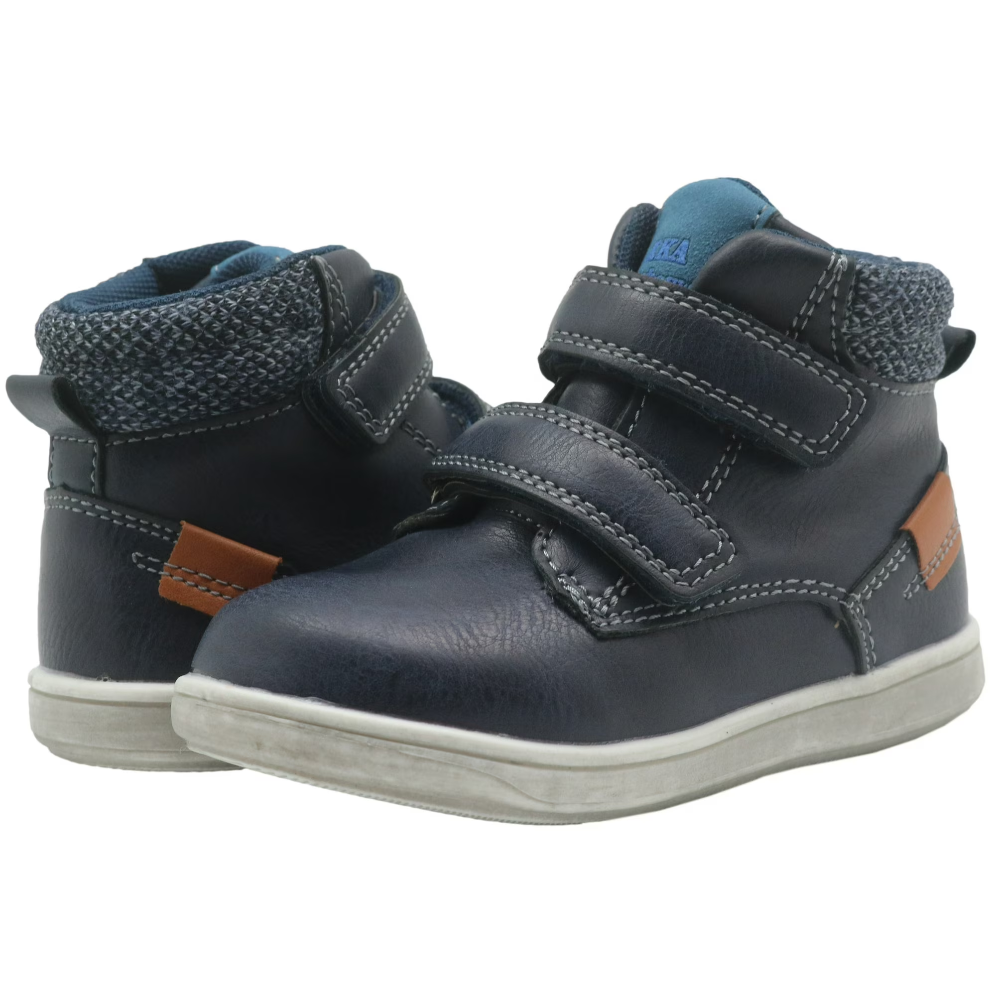 Apakowa Toddler Kids Boys Autumn Boots-LC784-Navy