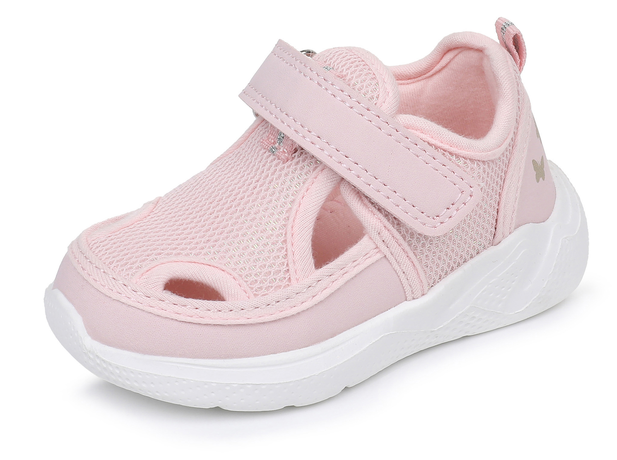 Blikcon Infant & Toddler Boys and Girls Closed-Toe Sandals – Breathable Mesh First Walker Shoes with Adjustable Strap, Lightweight Non-Slip Summer Shoes for 6–24 Months